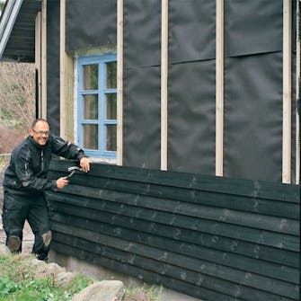 Mineralduldsbatt montering udvendig vaeg 3 Mineralduldsbatt montering udvendig vaeg 3